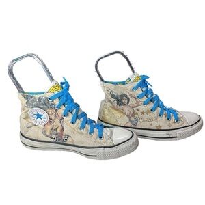 Converse All Star Chuck Taylor Wonder Woman High Tops Size 8